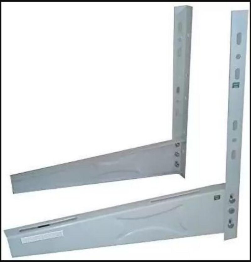 CLASSIC Silver Iron AC Outdoor Unit Stand For 1.2 ton
