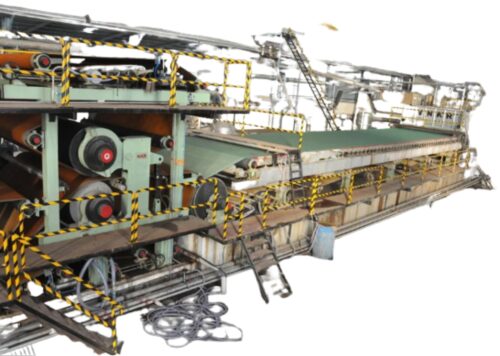 Semi Automatic Long Nip Paper Machine Press 1000 mm 230 VAC, 50 Hz