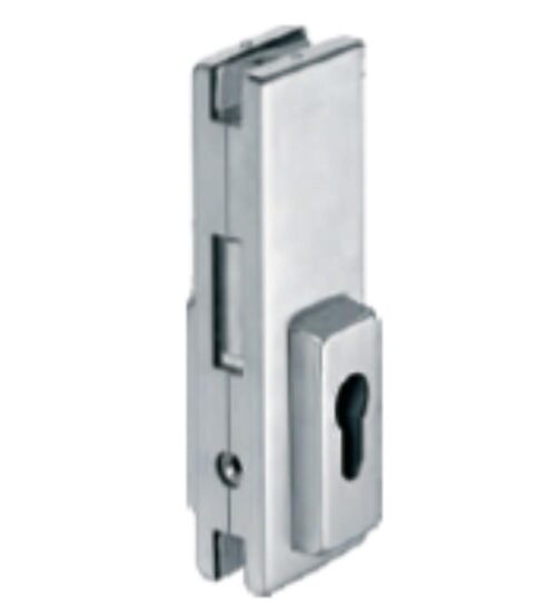 HAFELE Glass Door Patch Fitting Centre Patch Lock 981.00.490 SS 304