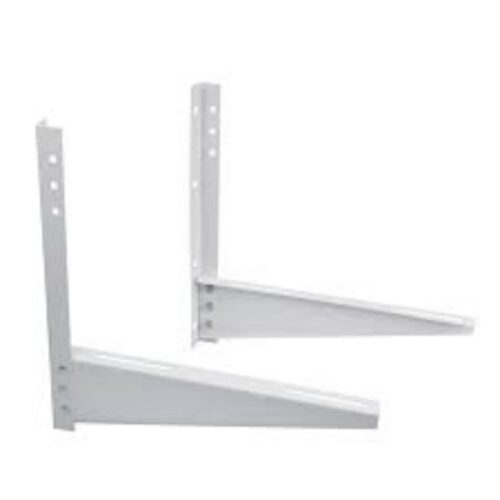 AKSHAR HVAC White Mild Steel AC Outdoor Unit Stand For 1.5 ton ODU