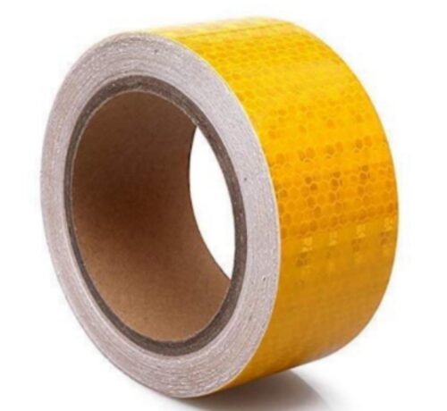 Barricading Retro Reflective Tapes Yellow