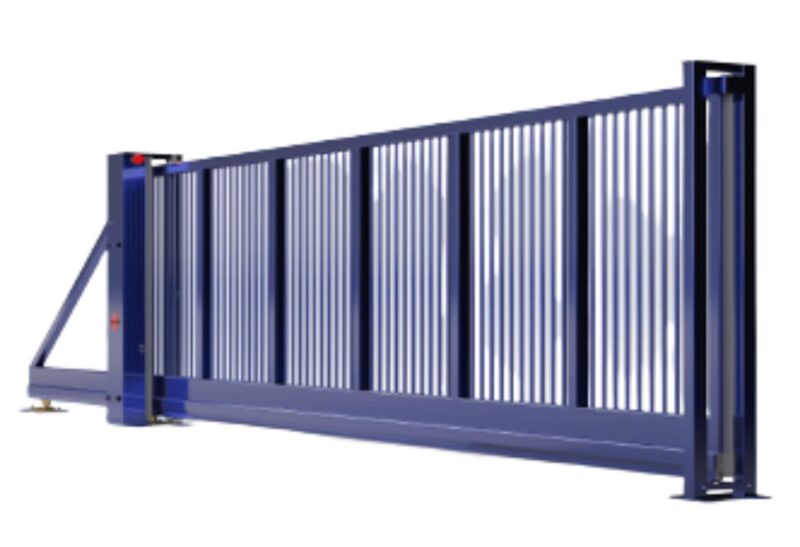 Indian Steel ISA-01 Automatic Motorized Cantilever Sliding Gates 1600 kg