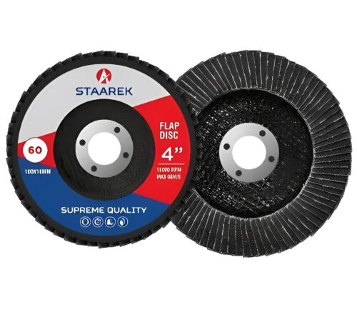 STAAREK 4 inch Flap Discs ST02 60 grit 16 mm
