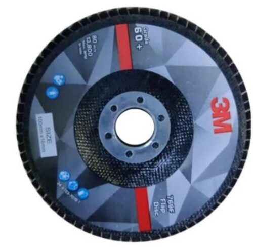 3M 5 inch Flap Discs 769F 60 Grit 18 mm