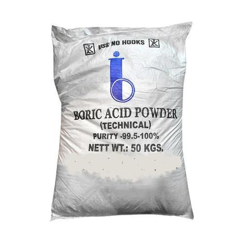 99.5 - 100% 50 kg Boric Acid Powder Commercial