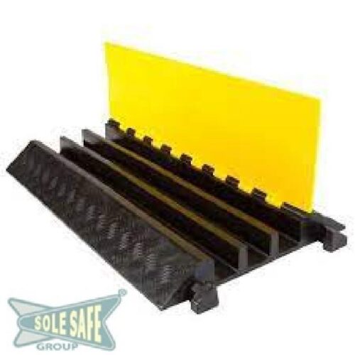 SOLESAFE XL1 -1 Lane Cable and Wire Floor Protector Black 1.8 m