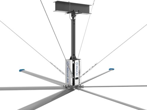 MARUT AIR 2.4 m Axial Industrial Fan Ceiling Mounted MRT-2d