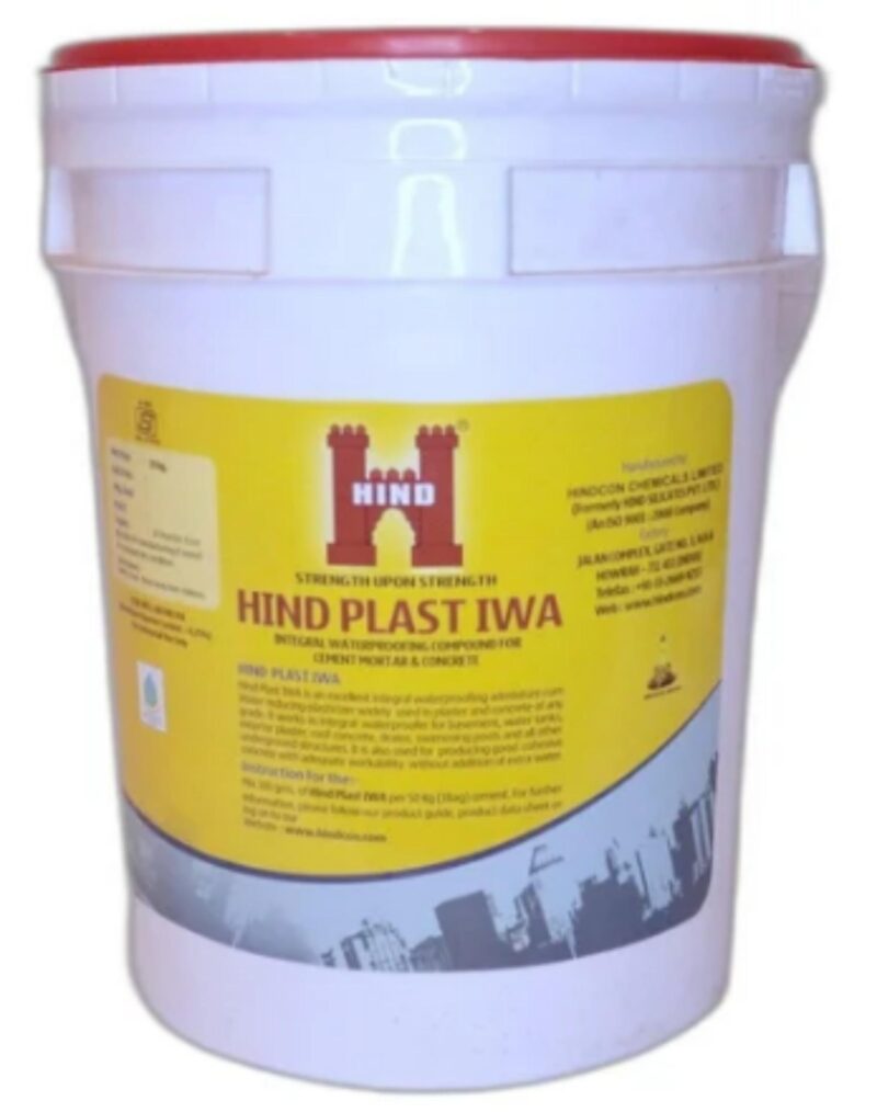 Hind Plast IWA Crystalline Capillary Water Proofing Compound 10 kg