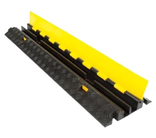 SOLESAFE XL1 -1 Lane Cable and Wire Floor Protector Yellow 1.5 m