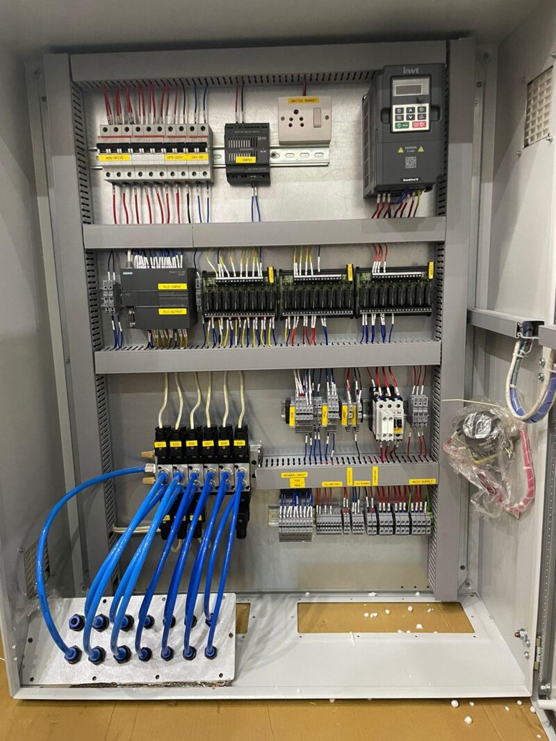 Three Phase 415, 220, 24 V Automatic PLC PANEL 25 A