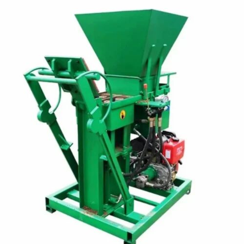 Semi Automatic Red Clay Brick Making Machine