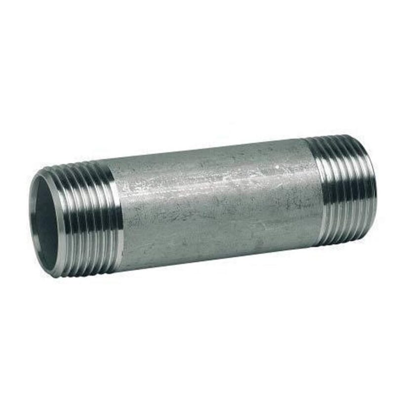 Shree Keshar Galvanized Iron Pipe Nipples 3/4 inch 4 inch