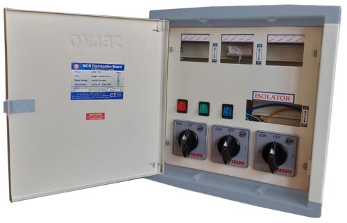 SELVO GSELTPS11062 4 Way IP43 Distribution Boards Three Phase