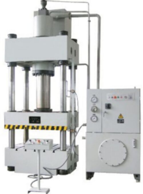 1 ton Power Operated 450 mm H Frame Hydraulic Press 500 x 1000 mm