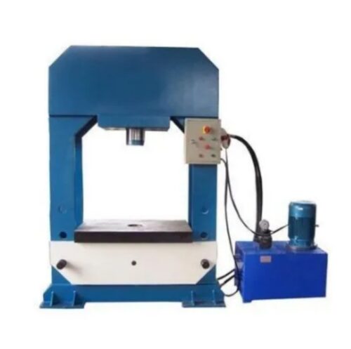 10 - 20 ton Power Operated 300 mm H Frame Hydraulic Press 500 x 1000 mm