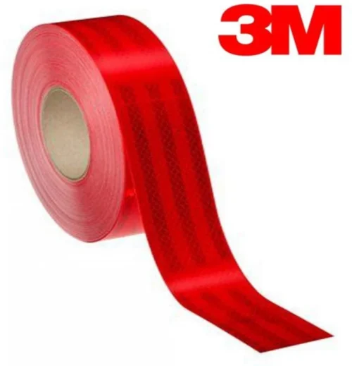 3M Caution Retro Reflective Tapes Red