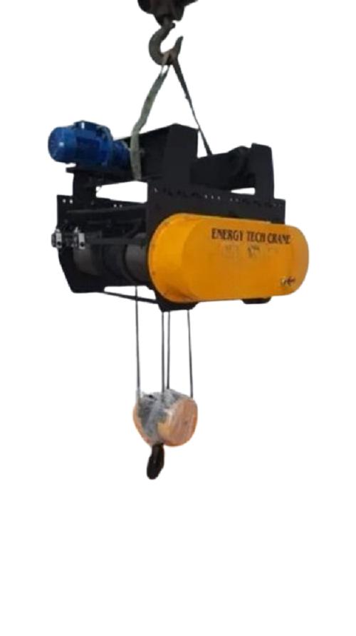 ETC Non Flame Proof Trolley Suspended 6 m Lift Electric Wire Rope Hoist