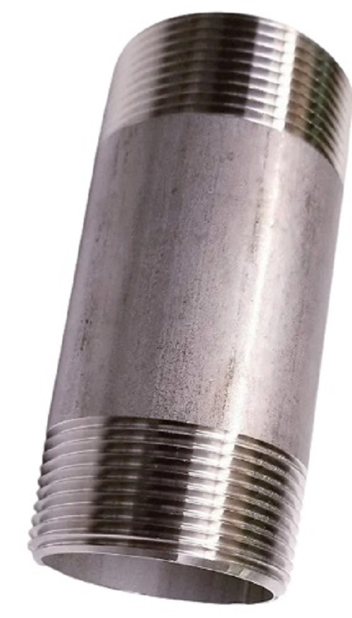 Sun Flow Stainless Steel Pipe Nipples 100 mm 0.5 inch