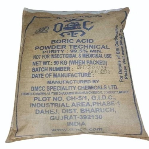 99.5% 25 kg Boric Acid Powder Chemical Industry