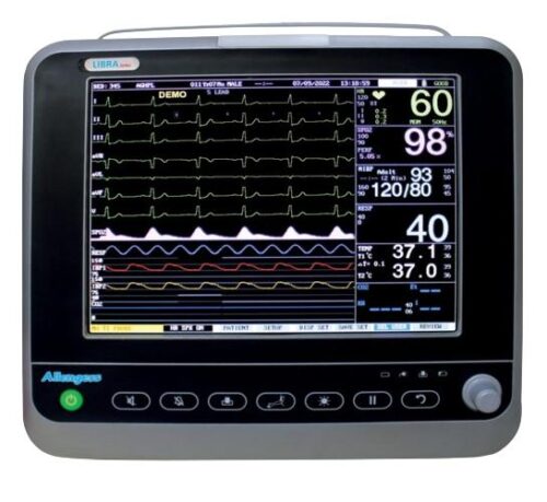 Allengers Vital Signs Monitor LIBRA-BR ECG, NIBP, SpO2, Resp, Temp