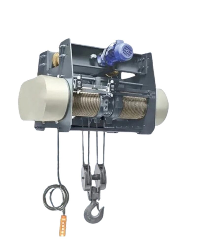 Gunatit Non Flame Proof Single Hook 6 m Lift Electric Wire Rope Hoist