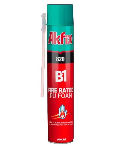 Akfix 820 Fire resistant Foams Construction Foam 850 gm
