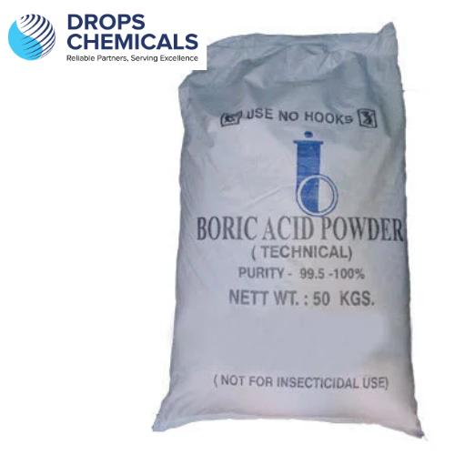 99% Pure 50 kg Boric Acid Powder Chemical Industry