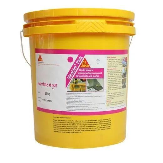 Sika Cim Pink Liquid Integral Water Proofing Compound 20 kg