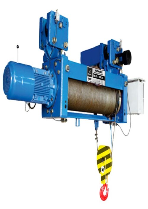 INDEF Non Flame Proof Mono Rail Type 3 m Electric Wire Rope Hoist