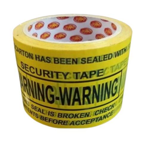 Aditi Warning PVC 30 microns Printed Tape