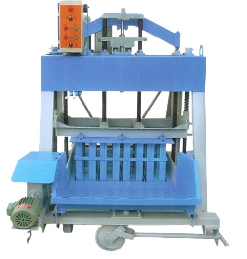 Green Stone Semi Automatic Hollow Brick Making Machine