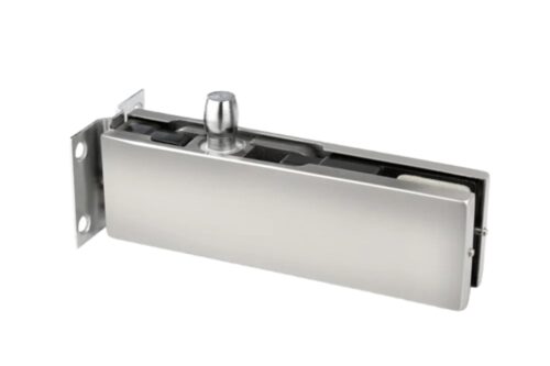 IRONMONGERS Glass Door Patch Fitting Overpanel Patch with Pivot PT-04 1554 Stainless Steel