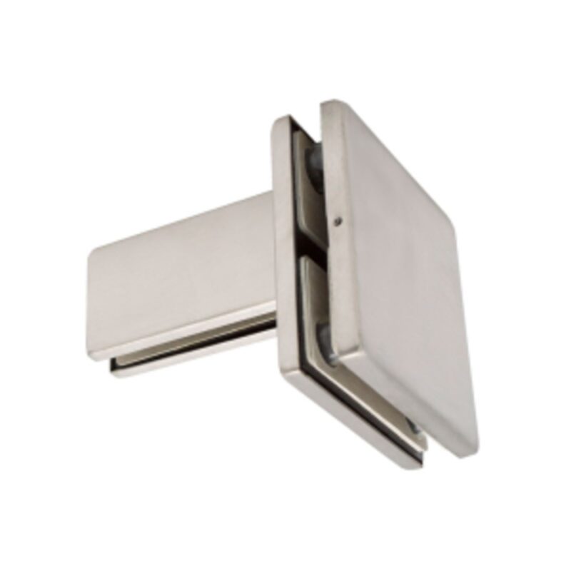 17240-9785_image_0.jpg IRONMONGERS Glass Door Patch Fitting Quadraple Patch PT-17 1872 Aluminium Alloy