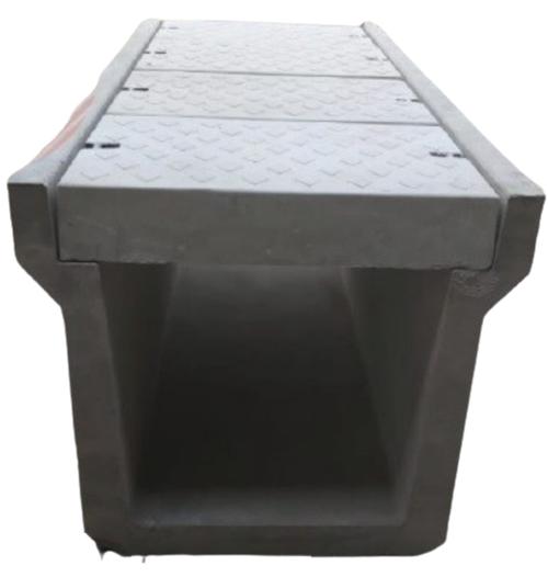 AGL-PRO Precast RCC Drain U Shape with Cover 300 x 300 x 2000 mm D-1