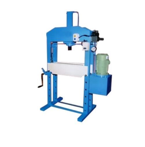 Nayan 50 ton Power Operated 200 - 1000 mm H Frame Hydraulic Press 950 x 375 mm