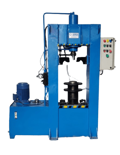 Vansh Industries 100T H-Type 350 mm H Frame Hydraulic Press 600 mm