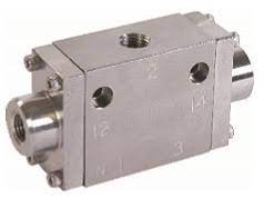 15664-167_image_0.jpg Rotex Stainless Steel 2 Way Diverter Valves NB 30 mm
