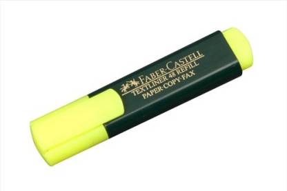 FABER CASTELL Highlighter Yellow Markers