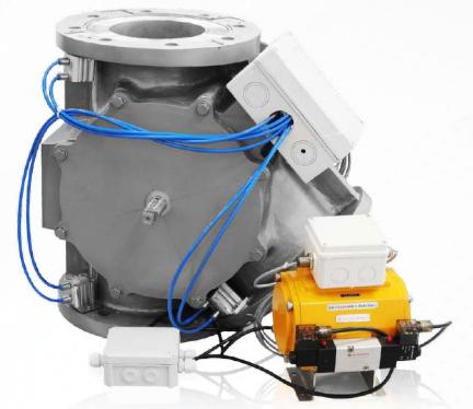 Techno Designs Aluminium Body 2 Diverter Valves STDV 150/200/250 NB