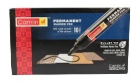 Camlin Permanent Black Markers