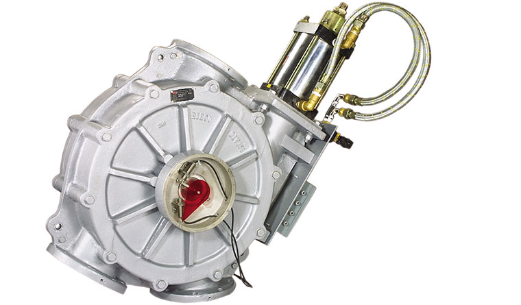 RIECO Aluminium 2 Way Diverter Valves Dual Tunnel 300 mm NB