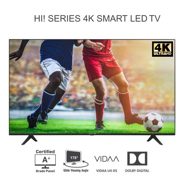 Amstrad 58 inch UHD 3840 x 2160p LED VIDAA U4 Smart TV