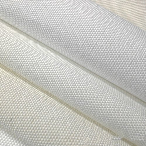 Cotton Canvas Cloth 30 m 1 m White