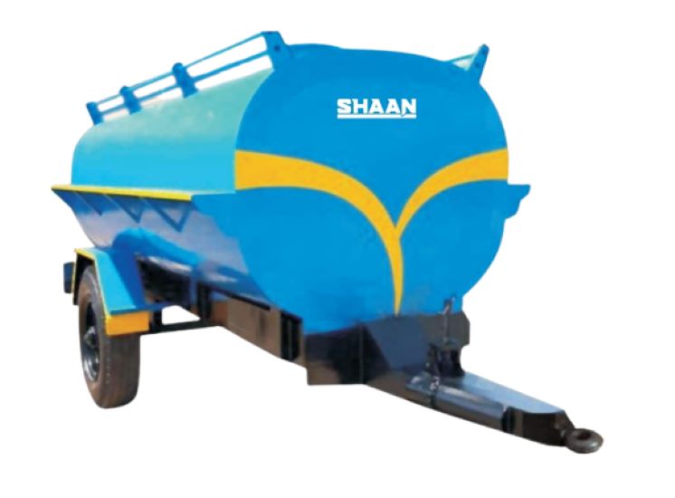 SHAAN 2000 L Stainless Steel Water Tank Trolley Blue