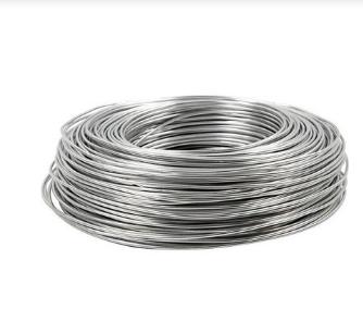 THE COIMBATORE METAL MART 15  - 20 mm Polished Aluminium Wire 10 Kg Roll