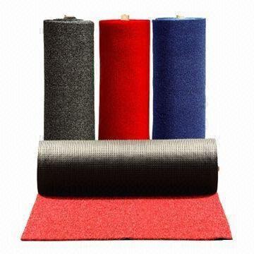 Rectangular Plastic Dura Soft Doormat 3ftX30ft Black