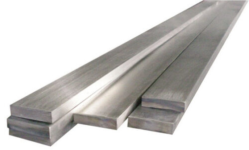 Metal Trading Flat 2B, Matt, Mirror Metal Bar Stainless Steel EN 8 12 - 100 mm