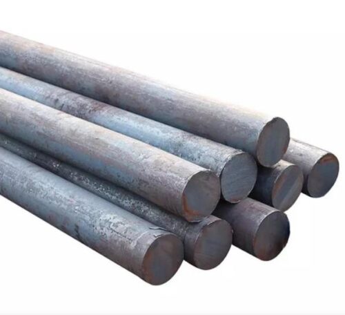 A D STEEL Round Black Metal Bar Mild Steel Fe 500 10 mm