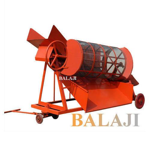 1- 5 ton/hr Rotary Semi-automatic Sand Siever BALAJI BSS01