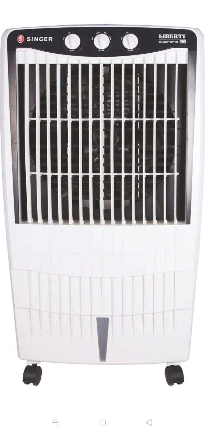 SINGER Plastic White 85 L Domestic Air Cooler
